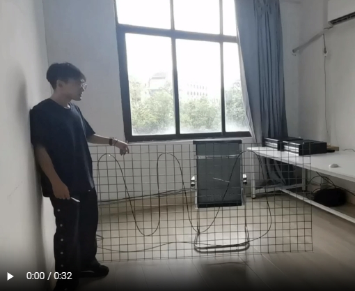 分布式光纖振動(dòng)周界安防，掛網(wǎng)測(cè)試視頻